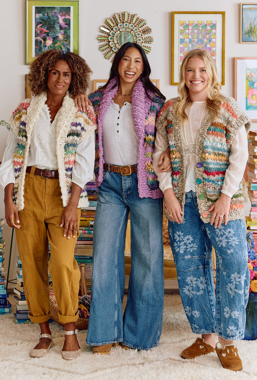 Rodeo Vest Pattern – Knit Collage