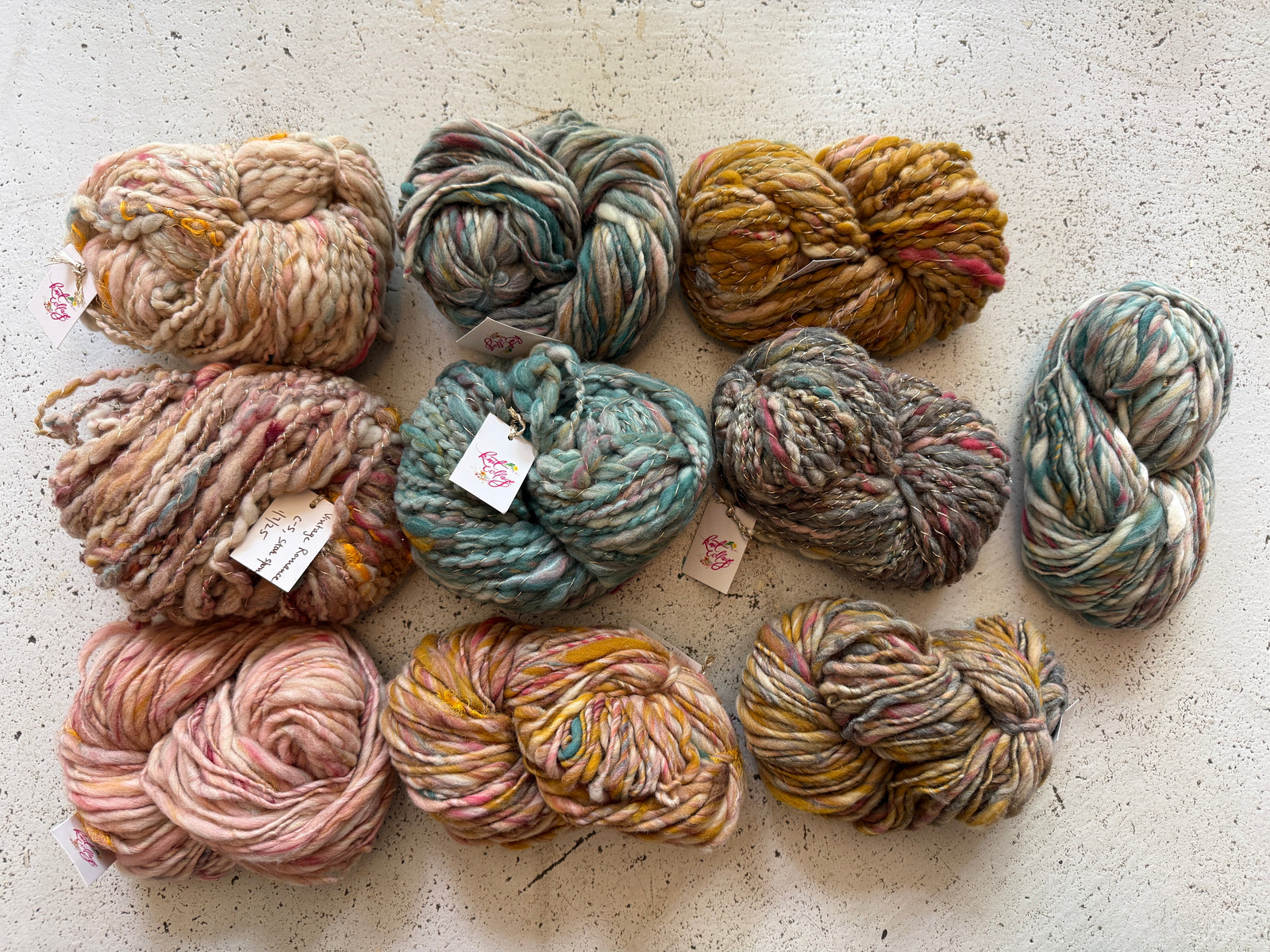 Sample Skein Bundle ~ 10 Skeins