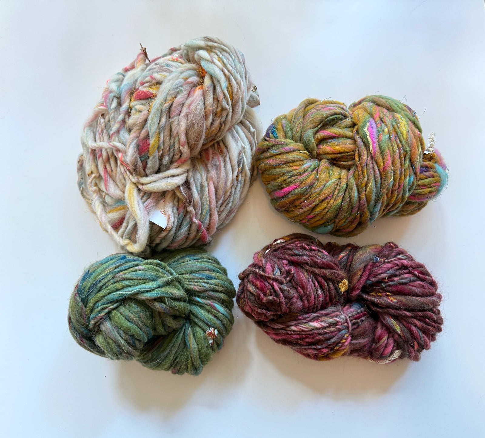Sample Skein Bundle ~ 4 Skeins