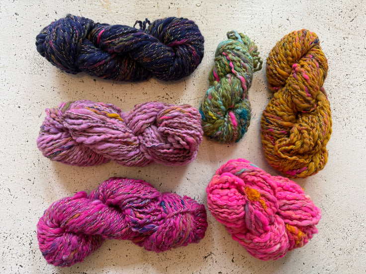 SOLD Sample Skein Bundle ~ 6 Skeins