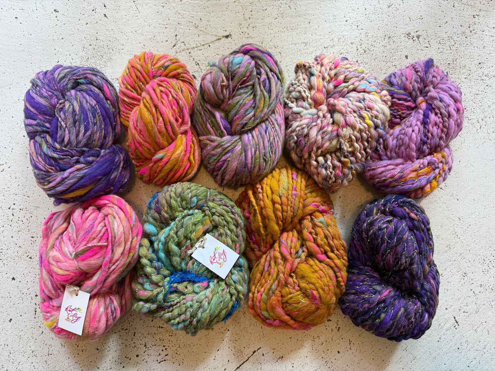 Sample Skein Bundle ~ 9 Skeins