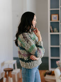 Saturday Sweater ~ Fog Heather / Sweet Dreams Sample 32