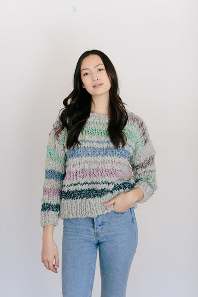 Knit Collage Saturday Sweater Knitting Pattern