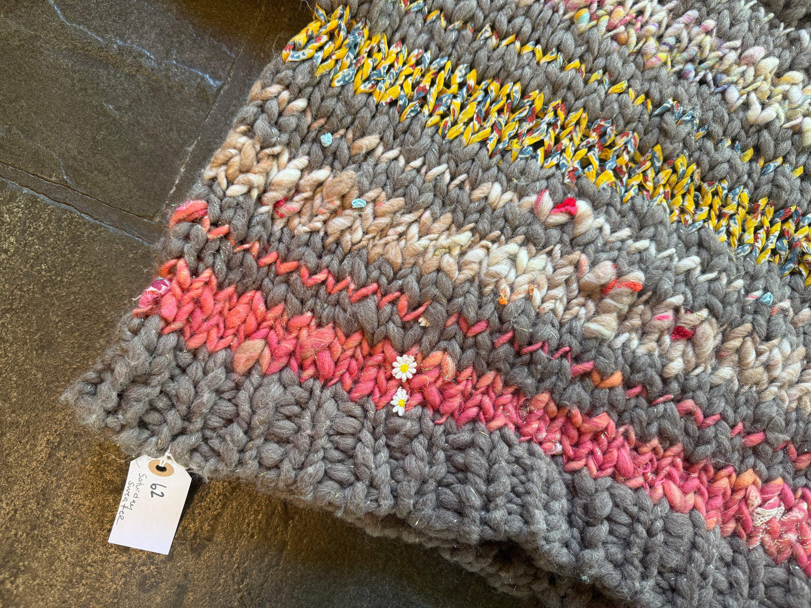 Saturday Sweater ~ Twig / Rose Sample 62