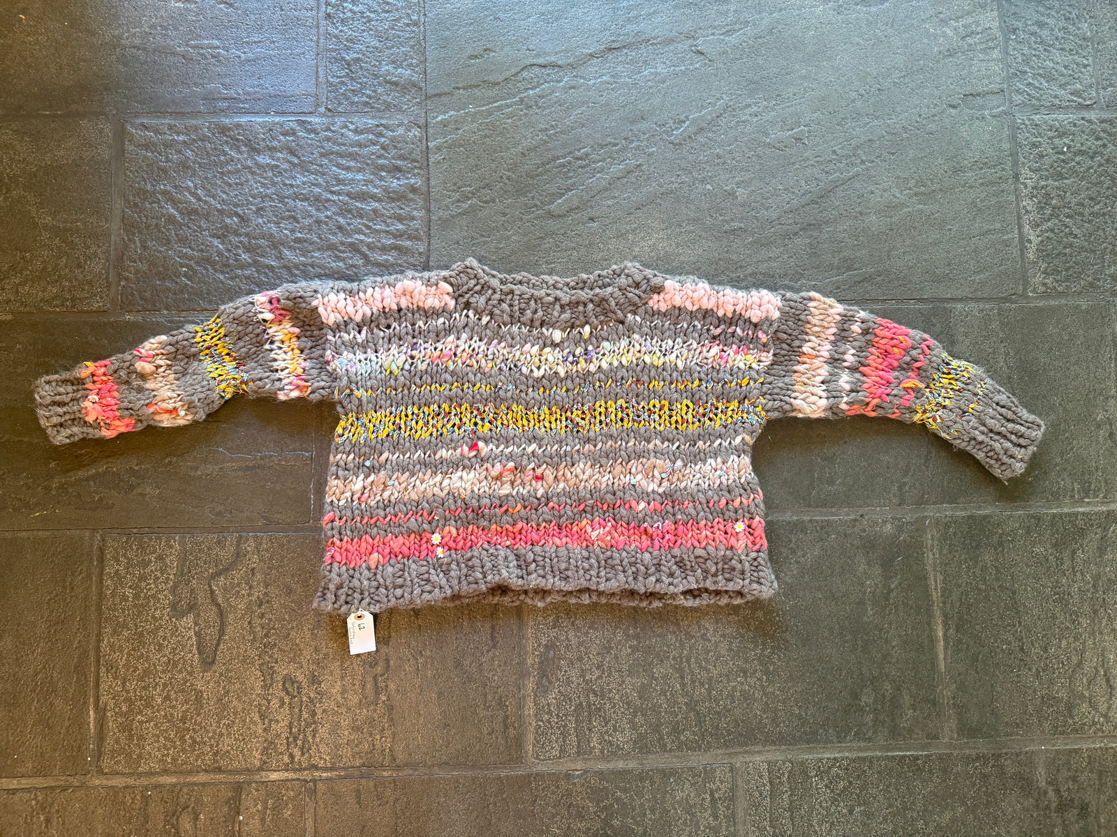 Saturday Sweater ~ Twig / Rose Sample 62