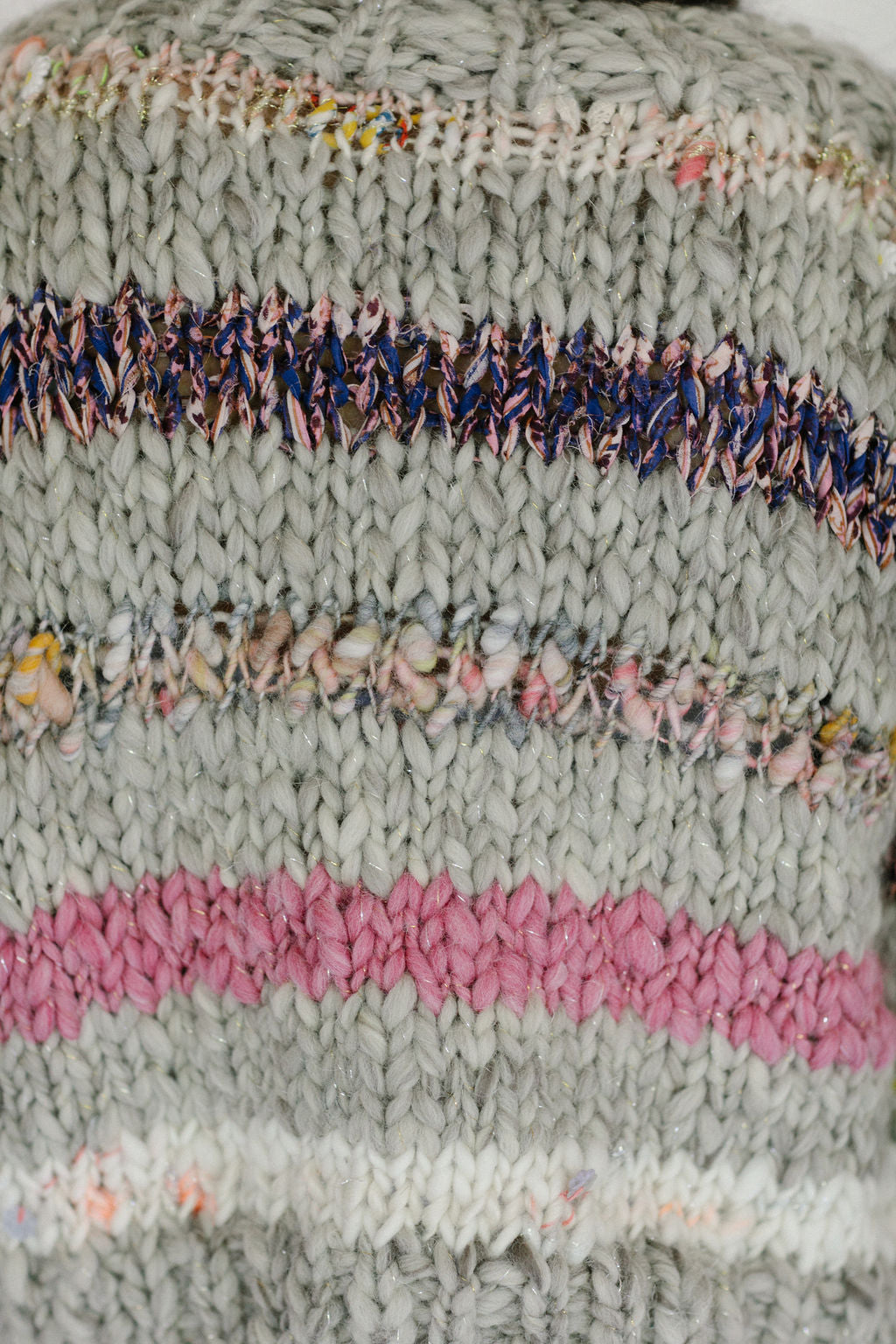 Saturday Sweater ~ High Vibes / Dusty Mauve Sample 54