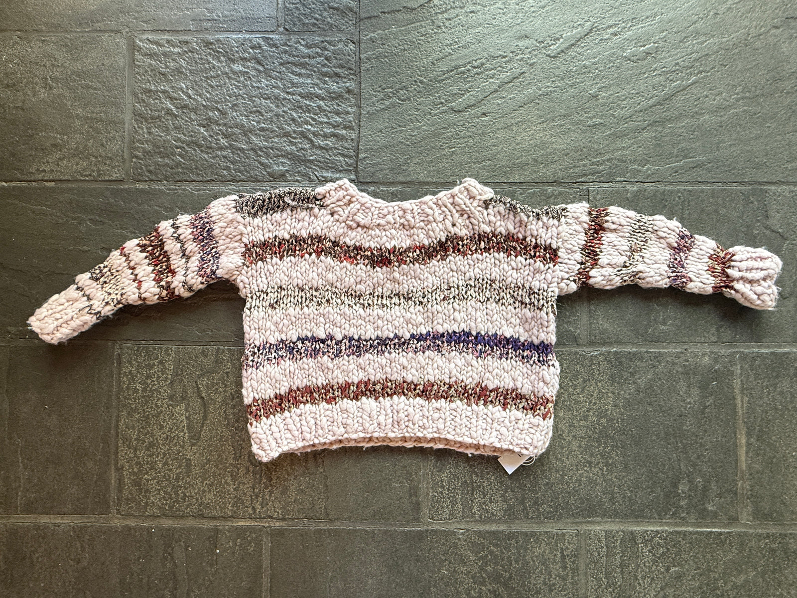 Saturday Sweater ~ Lavender Dust / Blush Happy Sample 31