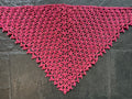 Scalloped Crochet Shawl ~ Maharani Silk Sample 77