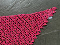 Scalloped Crochet Shawl ~ Maharani Silk Sample 77