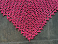 Scalloped Crochet Shawl ~ Maharani Silk Sample 77