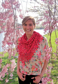 Scalloped Crochet Shawl ~ Maharani Silk Sample 77