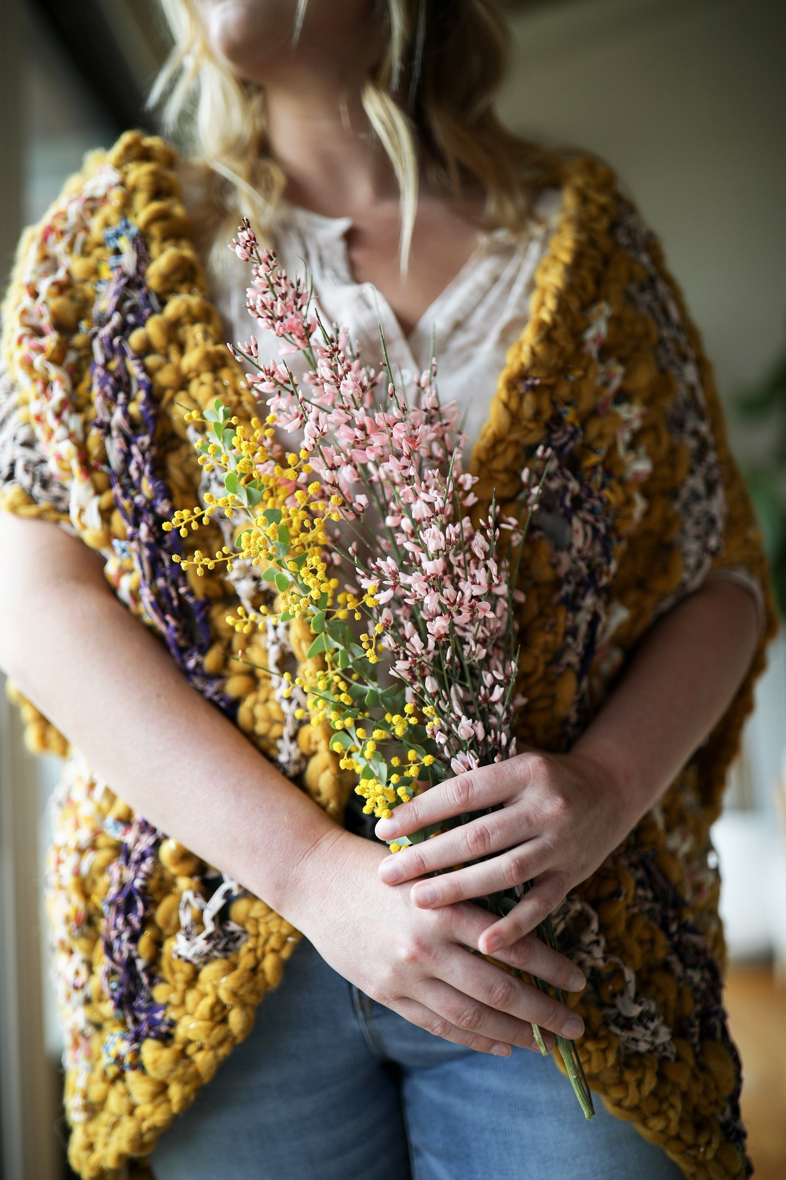 Knit Collage Secret Garden Cocoon Cardi Pattern