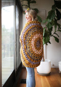 Knit Collage Secret Garden Cocoon Cardi Pattern