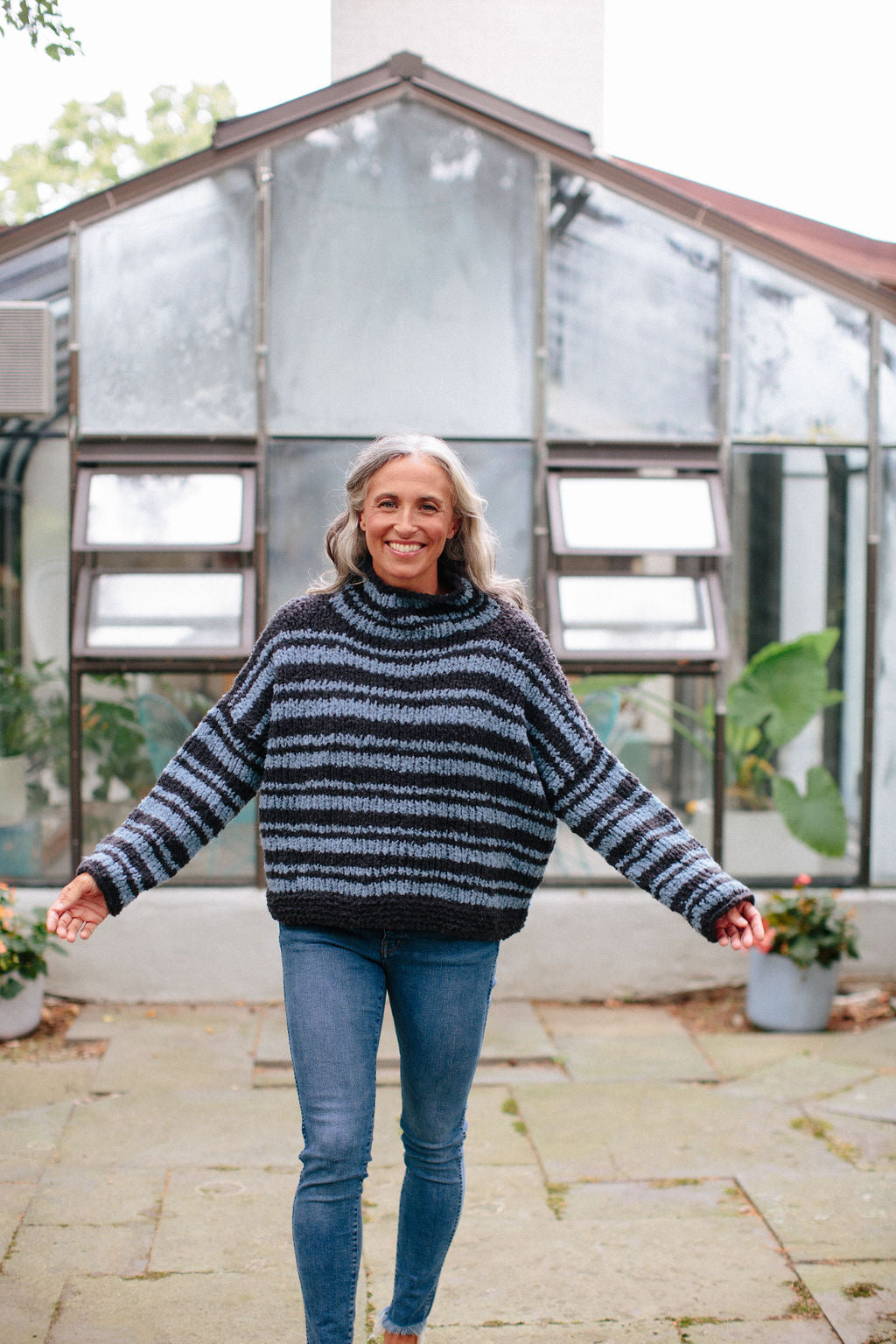 Serenity Easy Sweater in Big Sur/Mystic