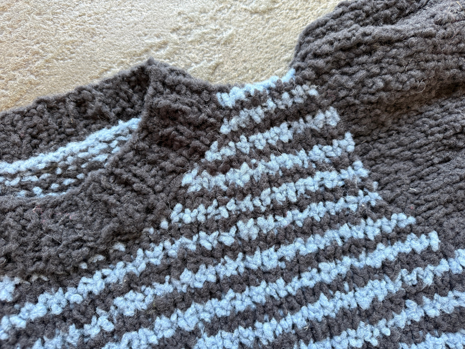Serenity Puff Sleeve Sweater ~ Mystic / Big Sur Sample 30