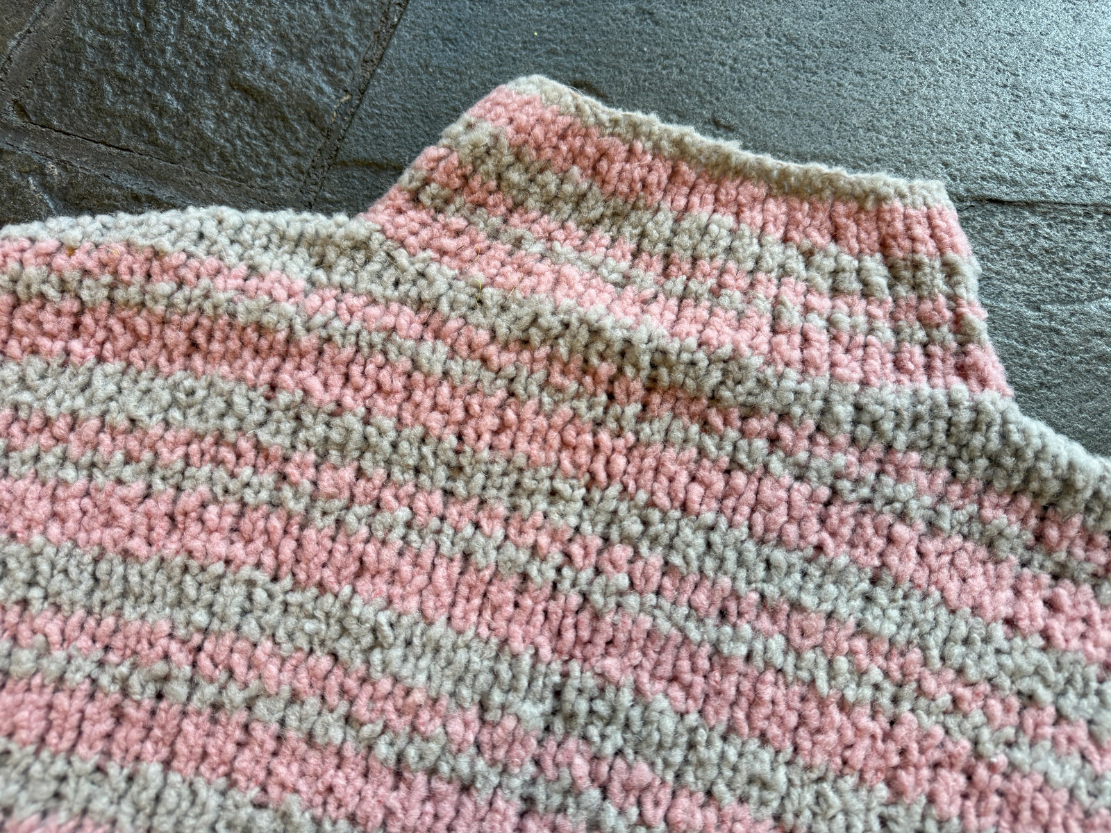 Serenity Striped Sweater ~ Peony / Go with the Flow Sample 29