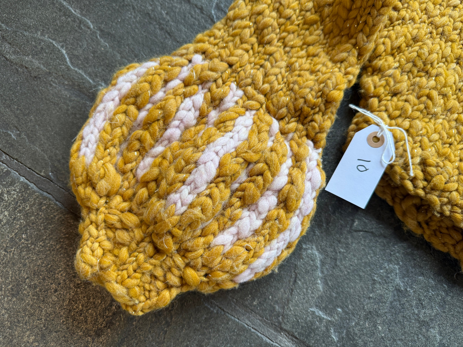 Shakespeare in the Park Sweater ~ Honeysuckle / Lavender Dust Sample 10