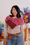 Tuwenia's Chunky Shawlette and Boot Warmers