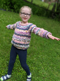 Kids Kaleidoscope Sweater ~ Knitalong Kit