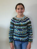 Kids Kaleidoscope Sweater ~ Knitalong Kit