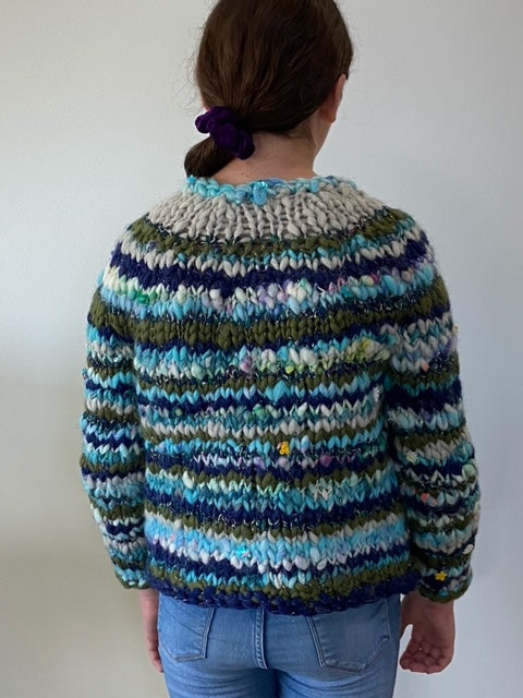 Kids Kaleidoscope Sweater Pattern