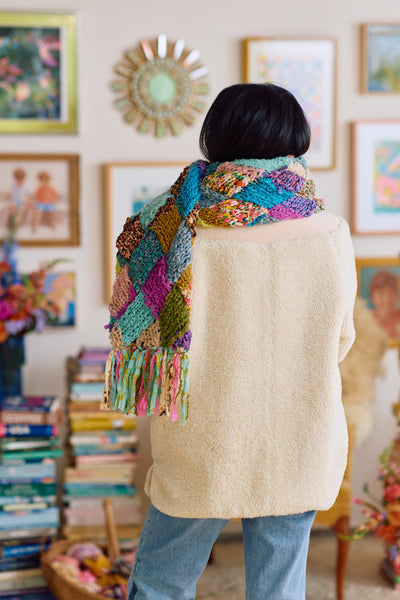Grateful Threads Scarf ~ Knitalong Pattern