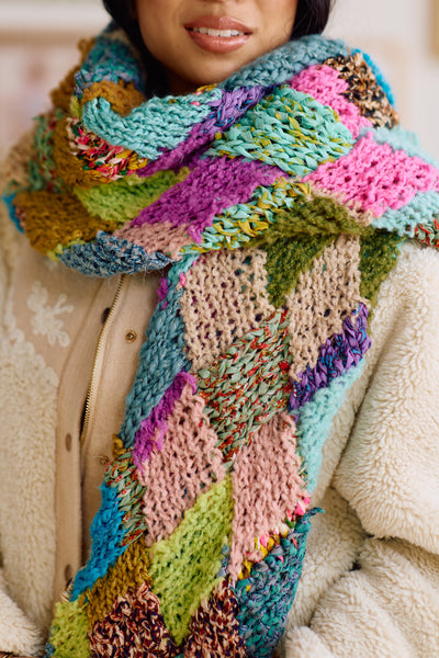 Grateful Threads Scarf ~ Knitalong Pattern