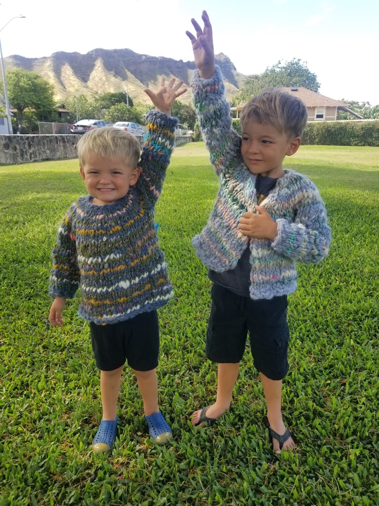 Kids Kaleidoscope Sweater ~ Knitalong Kit