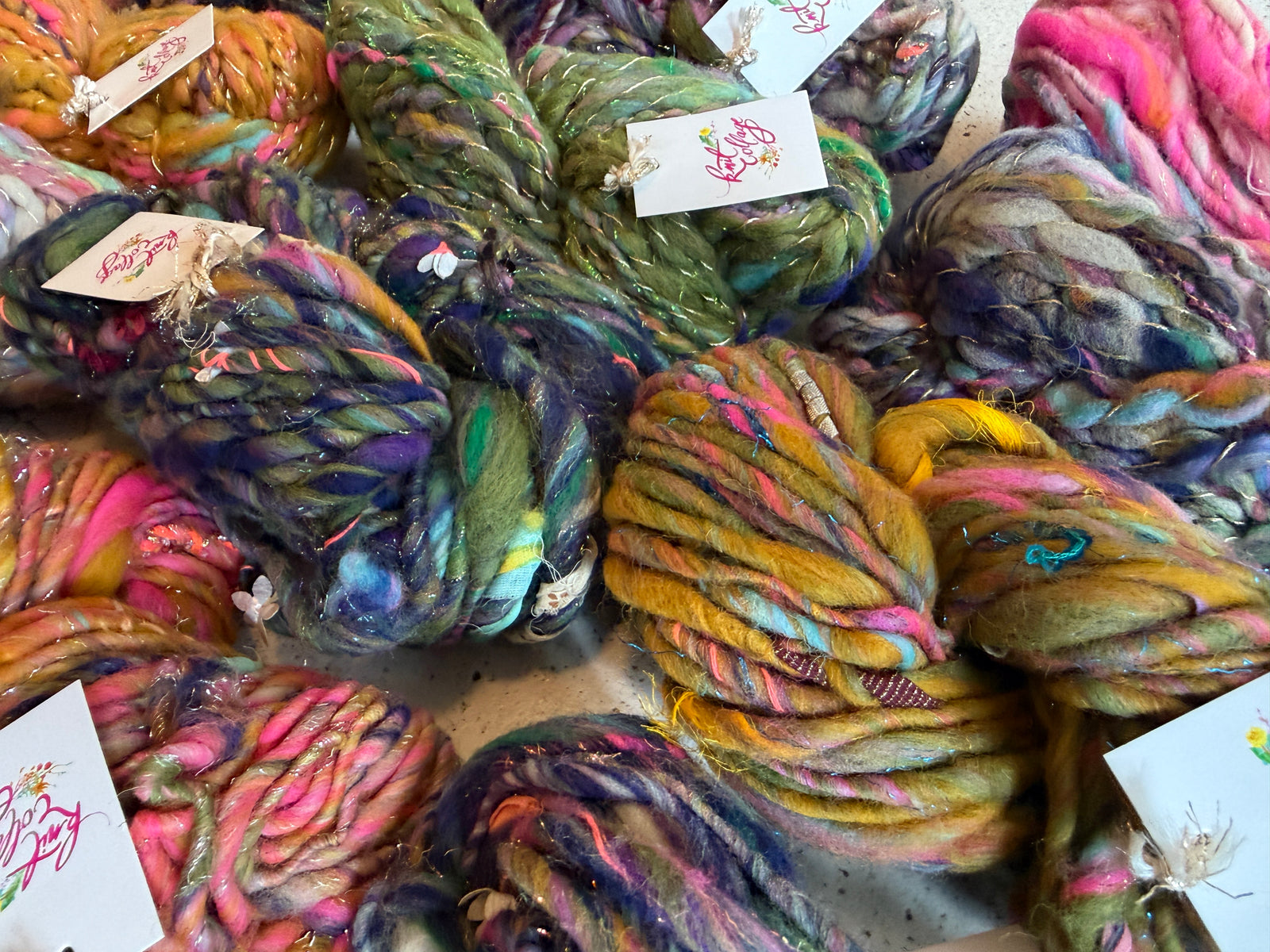 Skein Bundle ~ 12 Full Skeins Handmade Studio 54