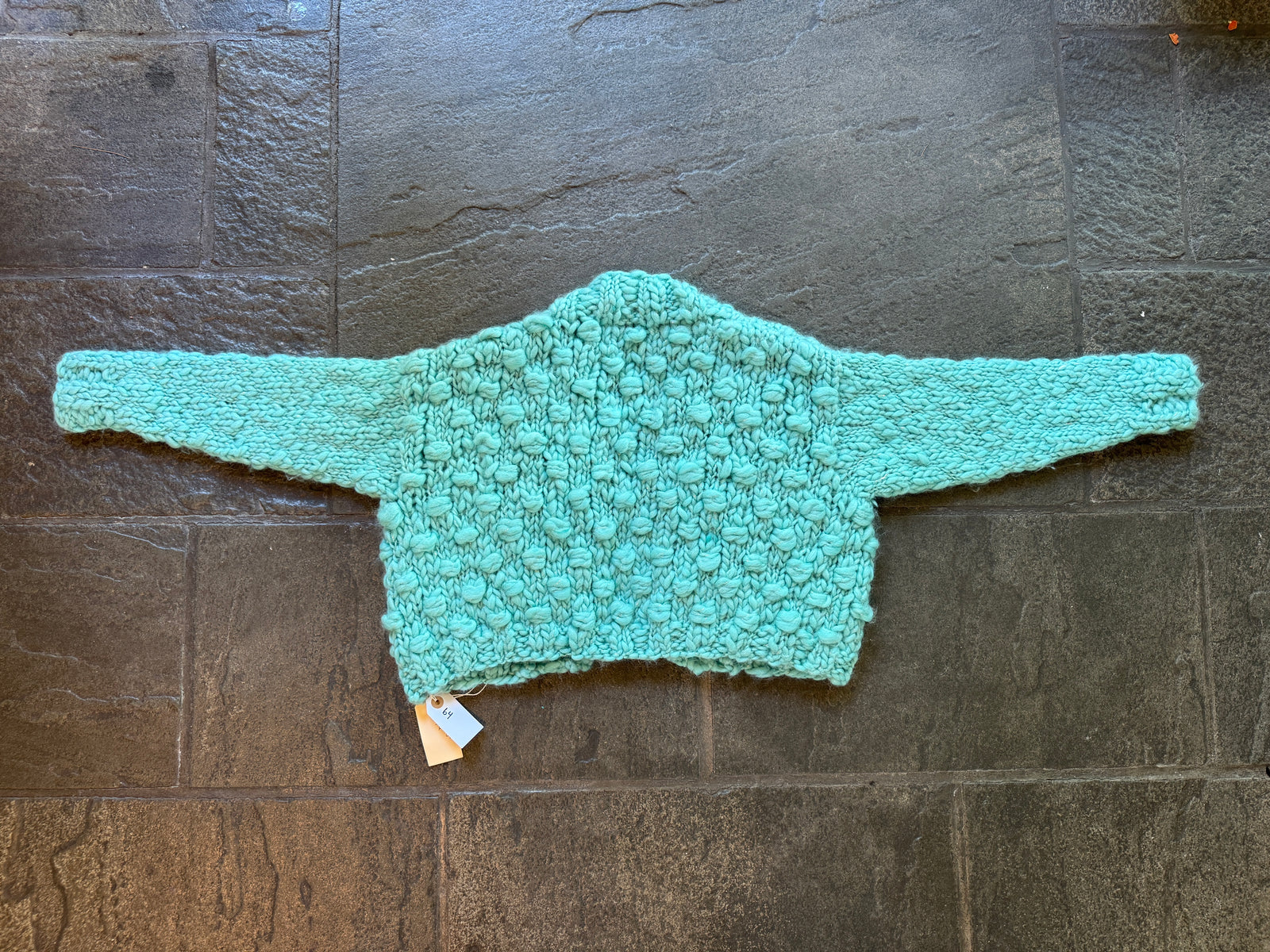Snowfall Bobble Sweater ~ Blue My Mind Sample 64