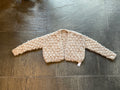 Snowfall Bobble Sweater ~ Creme Brulee Sample 56