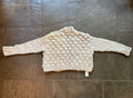Snowfall Bobble Sweater ~ Fog Heather Sample 66