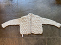 Snowfall Bobble Sweater ~ Fog Heather Sample 66