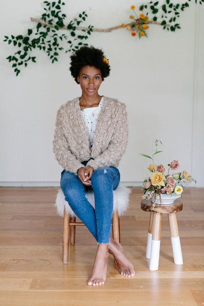 Snowfall Bobble Cardi Pattern