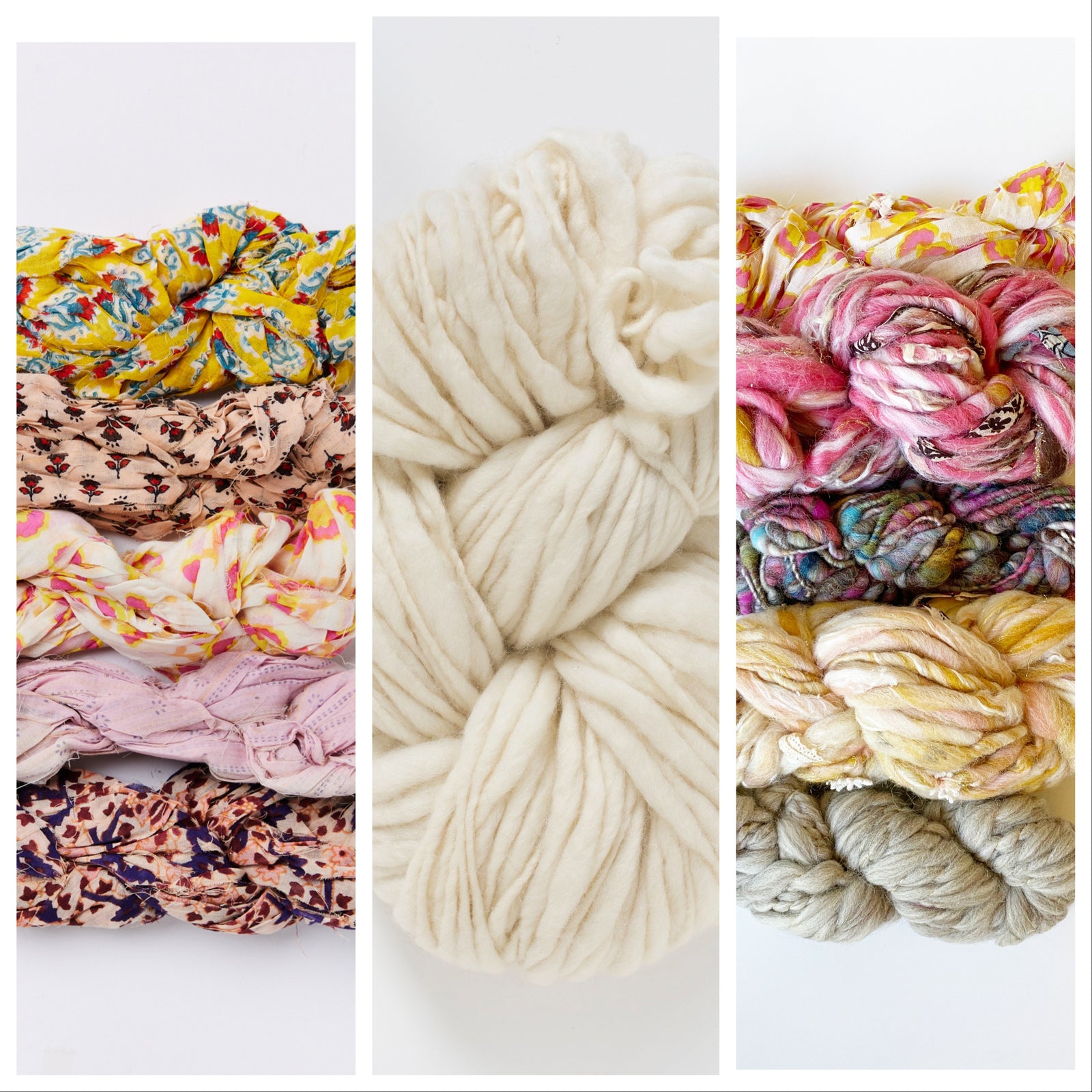 Rodeo Vest Mixed Yarn ~ Knitalong Kit