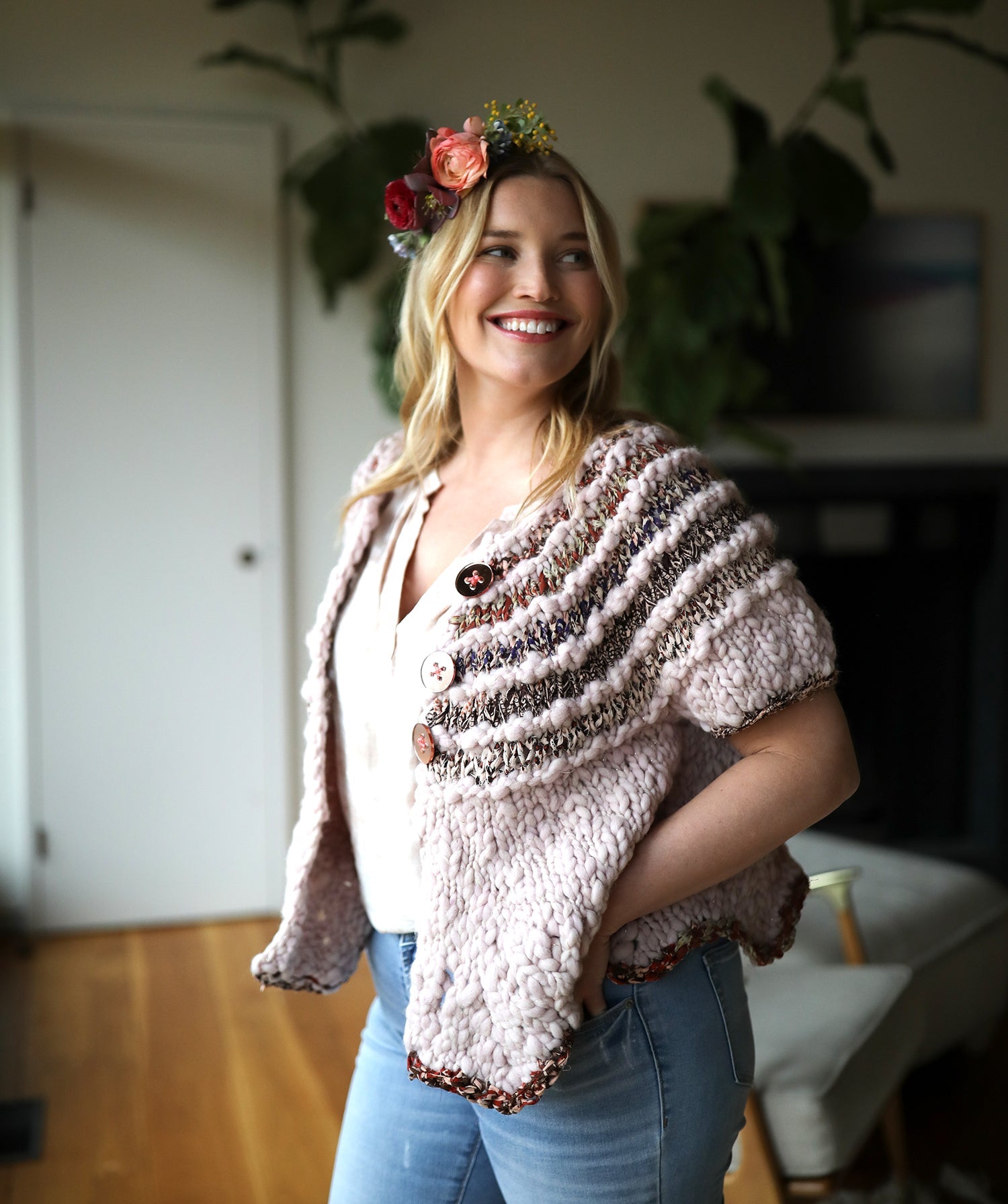 Spring Fling Cardi Pattern