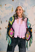 Stained Glass Crochet Shawl Kit