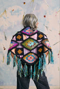 Stained Glass Crochet Shawl Kit