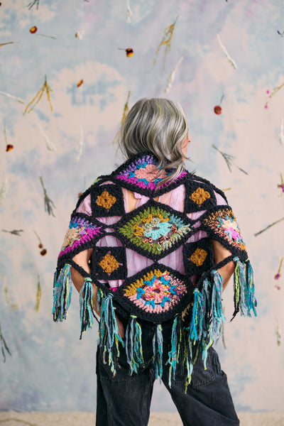 Stained Glass Crochet Shawl Class