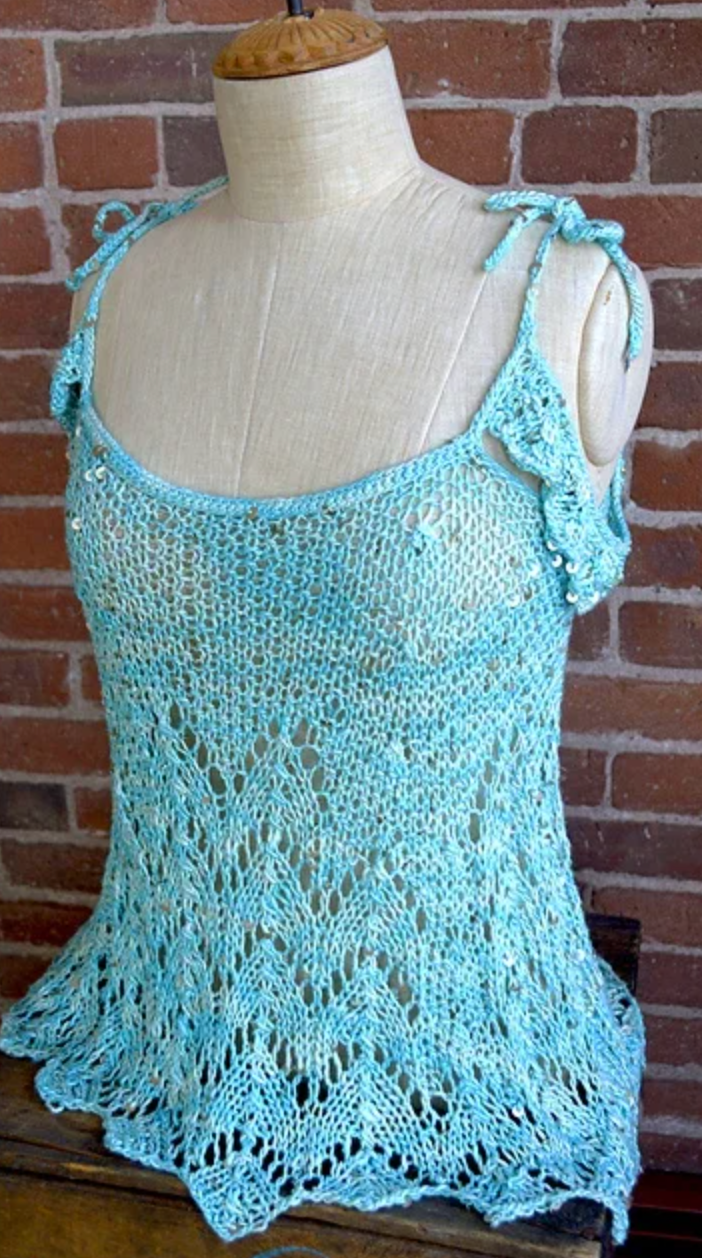 Star Chaser Tank ~ Stargazer Silk Sample 60