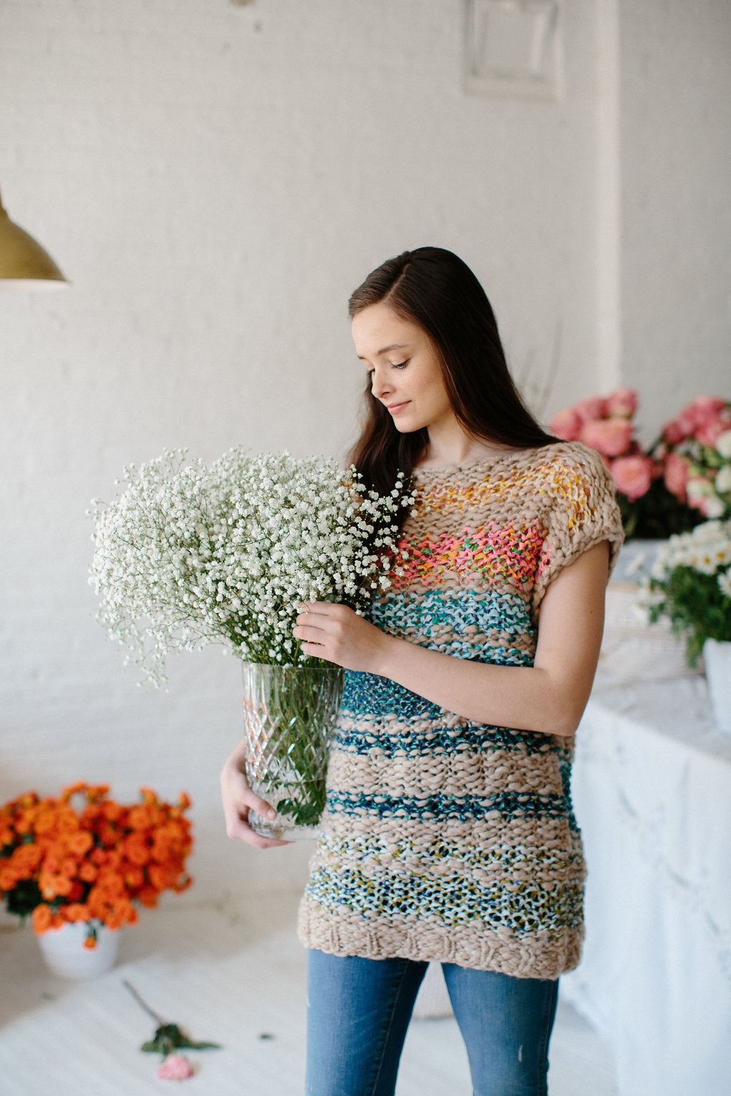 Summer Sweetness Tunic ~ Creme Brulee Sample 53