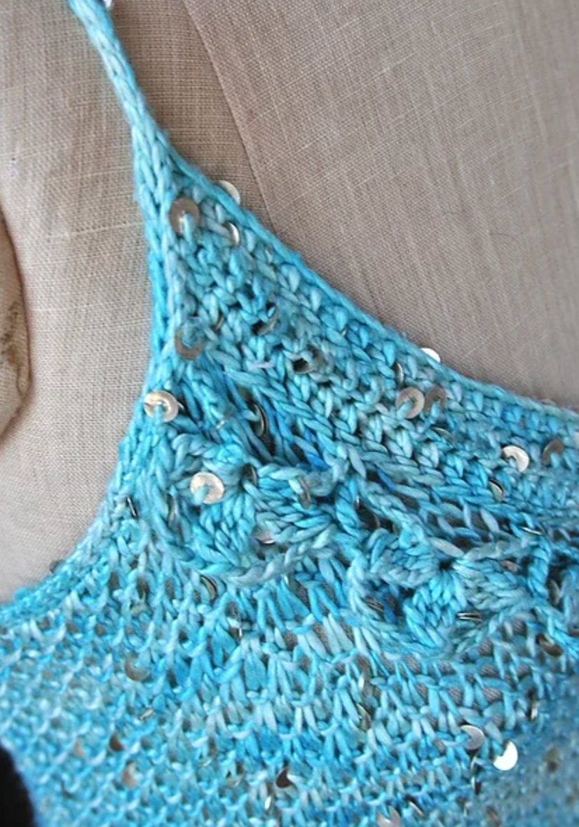Summer of Love Tank ~ Stargazer Silk Sample 73