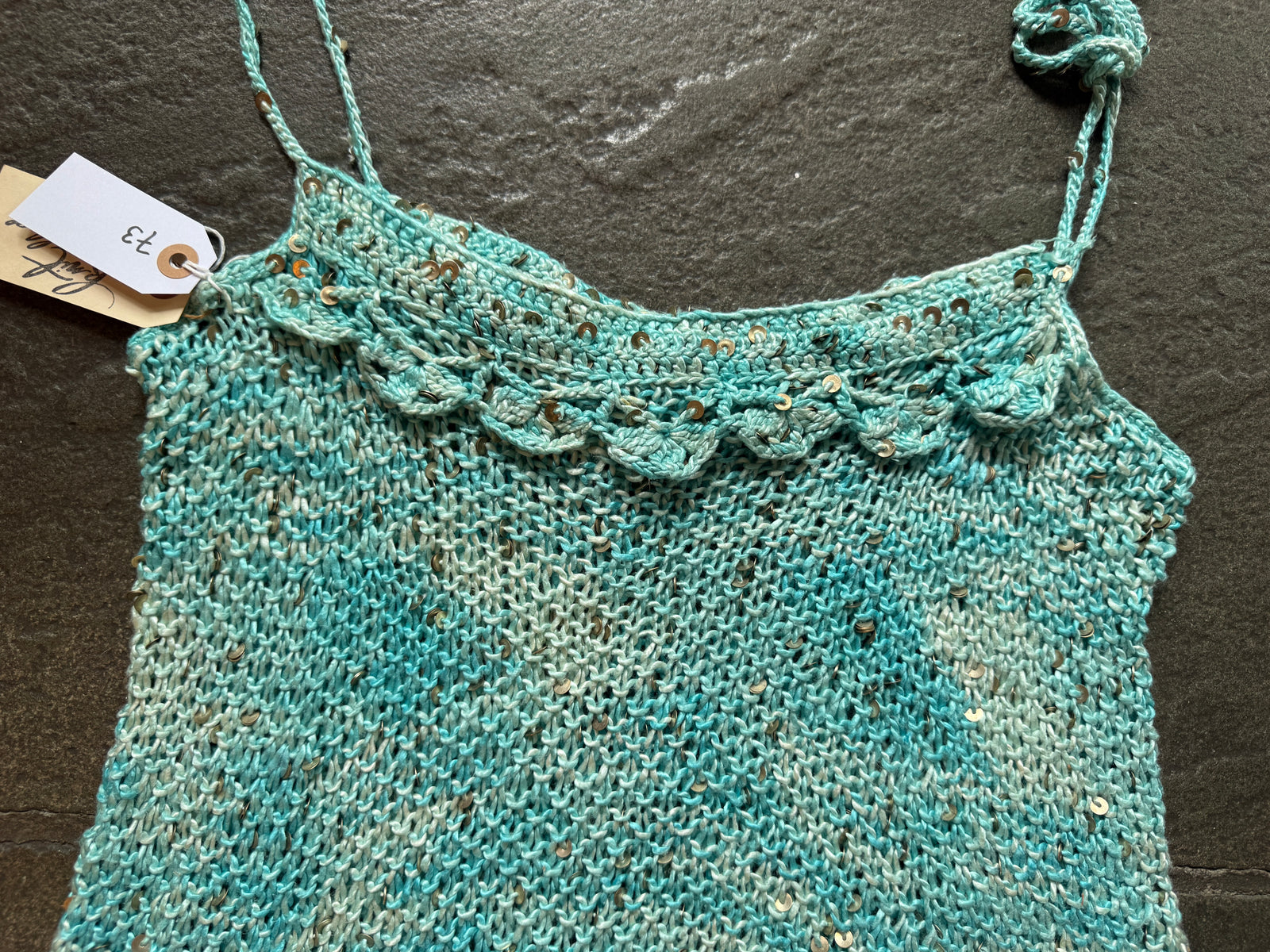 Summer of Love Tank ~ Stargazer Silk Sample 73
