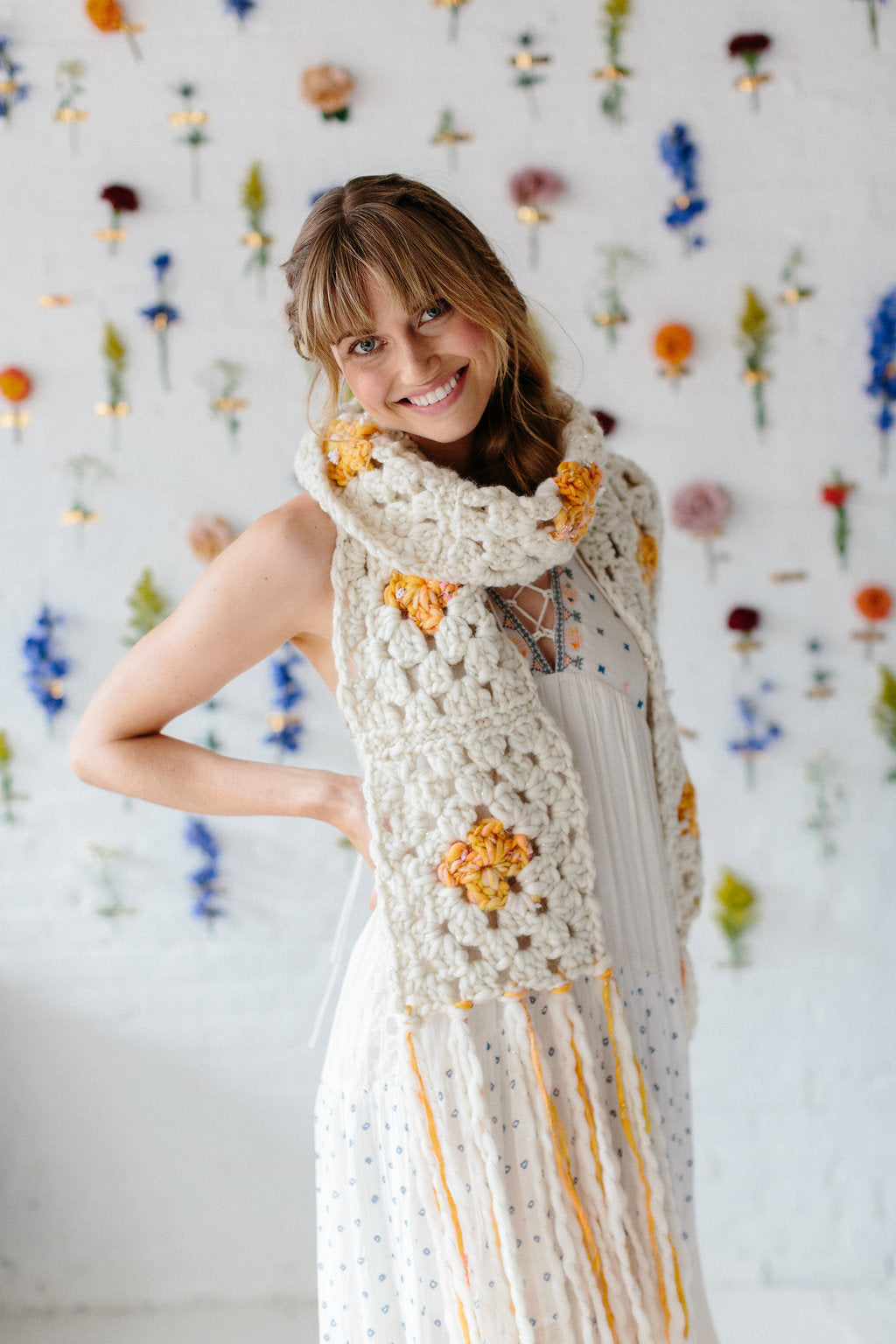 Sunshine Cloud Scarf Pattern