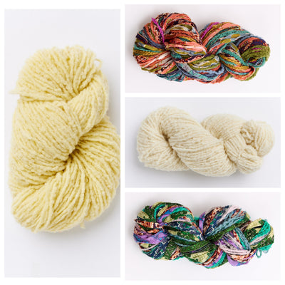 Stained Glass Crochet Shawl Kit