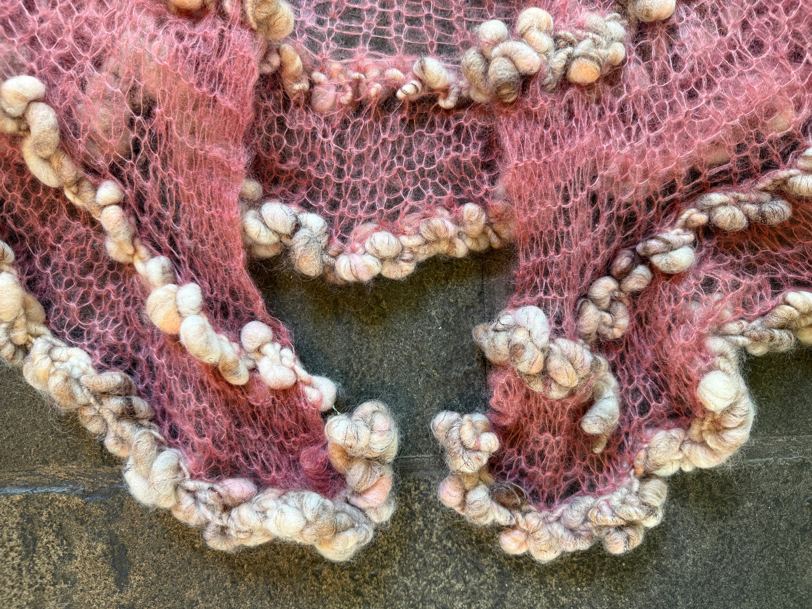 Super Bloom Shawl ~ Pixie Dust / Lace Sample 69