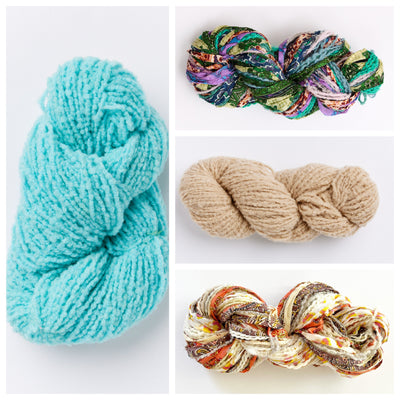 Stained Glass Crochet Shawl Kit