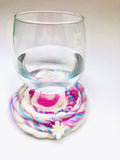 Swirly Felted Coasters Pattern