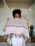 Tambourine Wrap ~ Lavender Dust / Blush Happy Sample 11