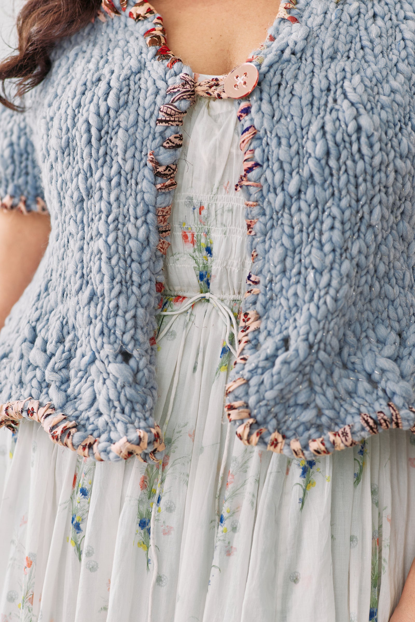 Think Up Cardi ~ Breezy Blue Sample 18